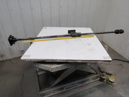 Hankwang FC3015 Ball Screw Nut Assembly From a Working Laser