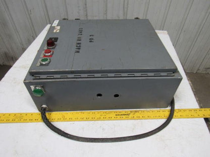 Hoffman 20x24x8" Electrical Enclosure Motor Starter Transformer Control Box