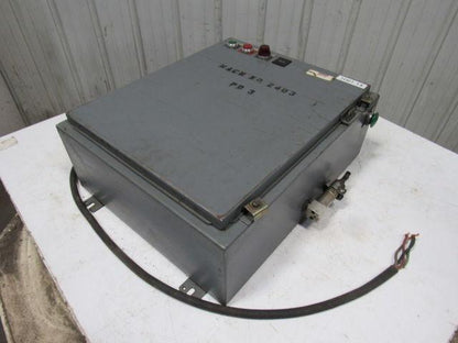 Hoffman 20x24x8" Electrical Enclosure Motor Starter Transformer Control Box