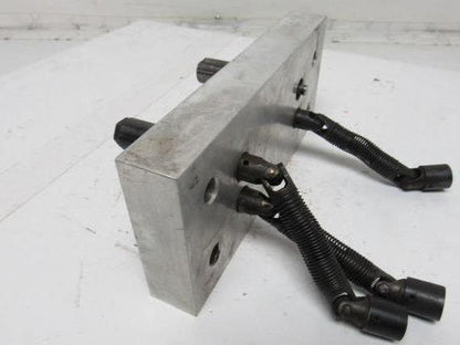 4 Way Multi Head Attachment For Drill 3/8" Collet