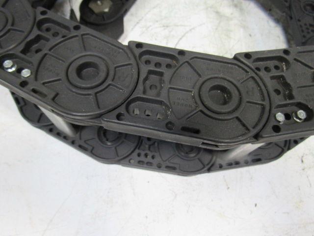 Gleason Reel P128G Power Trak 4" x 1" Cable Carrier Drag Energy Chain 6'