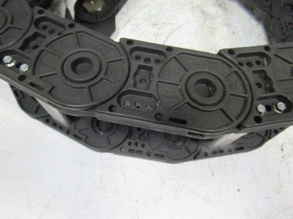 Gleason Reel P128G Power Trak 4" x 1" Cable Carrier Drag Energy Chain 6'