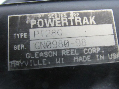 Gleason Reel P128G Power Trak 4" x 1" Cable Carrier Drag Energy Chain 6'