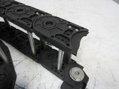 Gleason Reel P128G Power Trak 4" x 1" Cable Carrier Drag Energy Chain 6'
