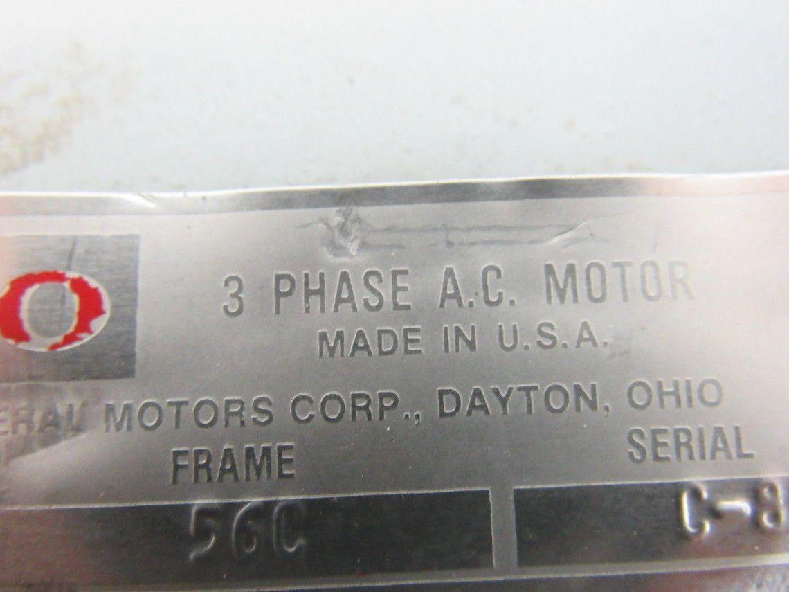 Forward Curved Cast Aluminum Blower Fan 1/2Hp 3Ph 208-220/460V 3515RPM 5"x3-1/2"