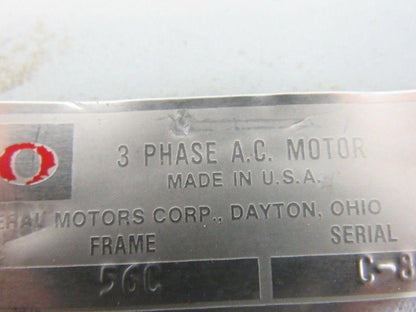 Forward Curved Cast Aluminum Blower Fan 1/2Hp 3Ph 208-220/460V 3515RPM 5"x3-1/2"