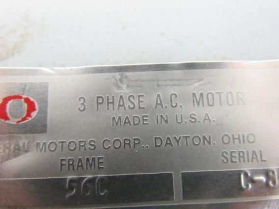 Forward Curved Cast Aluminum Blower Fan 1/2Hp 3Ph 208-220/460V 3515RPM 5"x3-1/2"