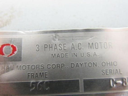 Forward Curved Cast Aluminum Blower Fan 1/2Hp 3Ph 208-220/460V 3515RPM 5"x3-1/2"