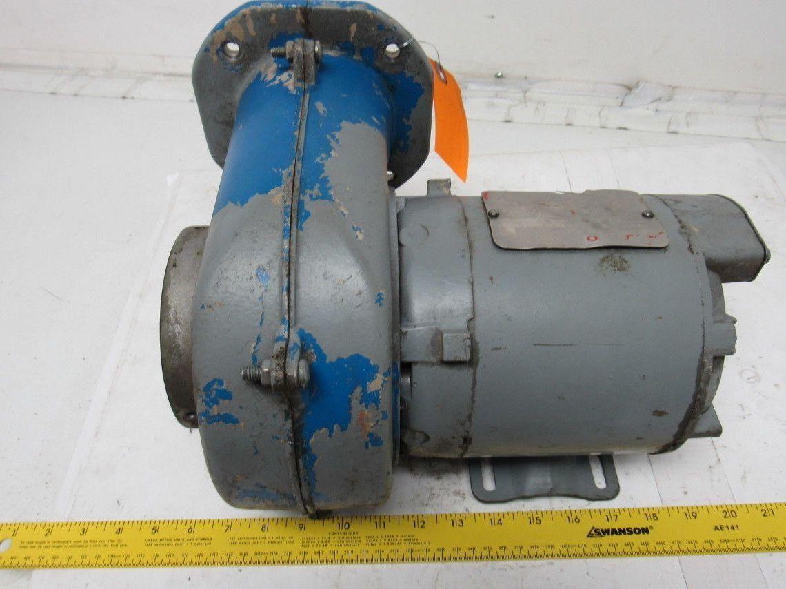 Forward Curved Cast Aluminum Blower Fan 1/2Hp 3Ph 208-220/460V 3515RPM 5"x3-1/2"