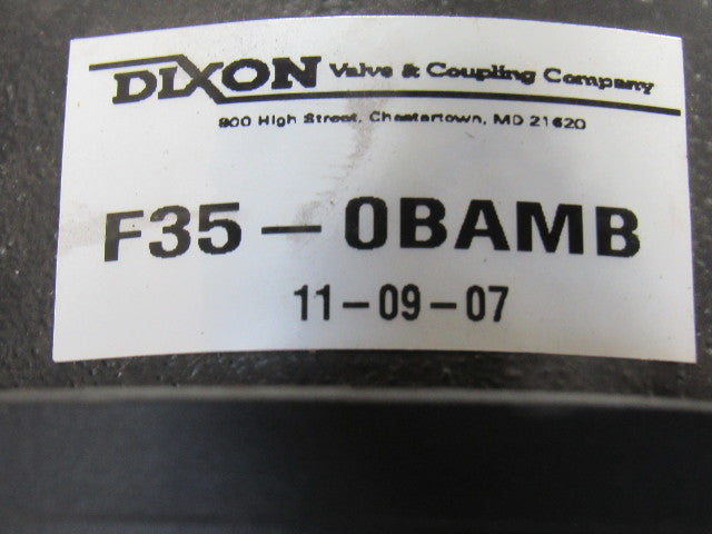 Dixon F35-OBAMB Pneumatic Air Filter 1-1/2" NPT W/ Auto drain