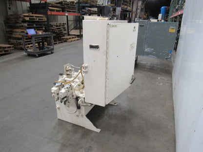 7.5HP 20 Gallon Hydraulic Power Unit 230/460V 3 PH W/2 Valves & PSV PNSO 10HR