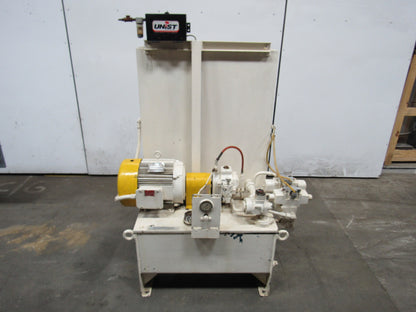7.5HP 20 Gallon Hydraulic Power Unit 230/460V 3 PH W/2 Valves & PSV PNSO 10HR