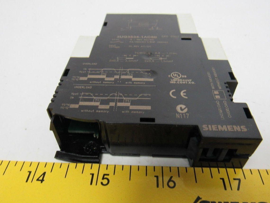 Siemens 3UG3534-1AC50 Safety Monitoring Relay