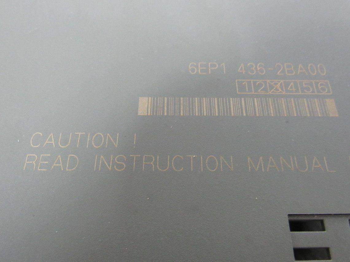 Siemens 6EP1 436-2BA00 SITOP Power Supply 24VDC 20A