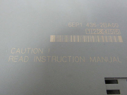 Siemens 6EP1 436-2BA00 SITOP Power Supply 24VDC 20A