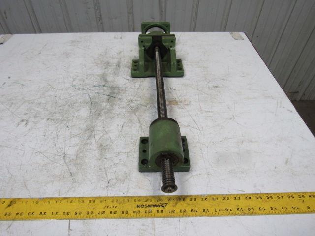 Soldick Model FS-4F Axis CNC 28-3/4" Ballscrew Assembly Screw & Nut