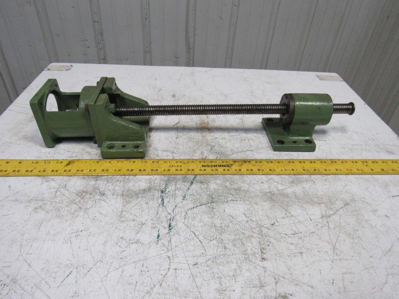 Soldick Model FS-4F Axis CNC 28-3/4" Ballscrew Assembly Screw & Nut