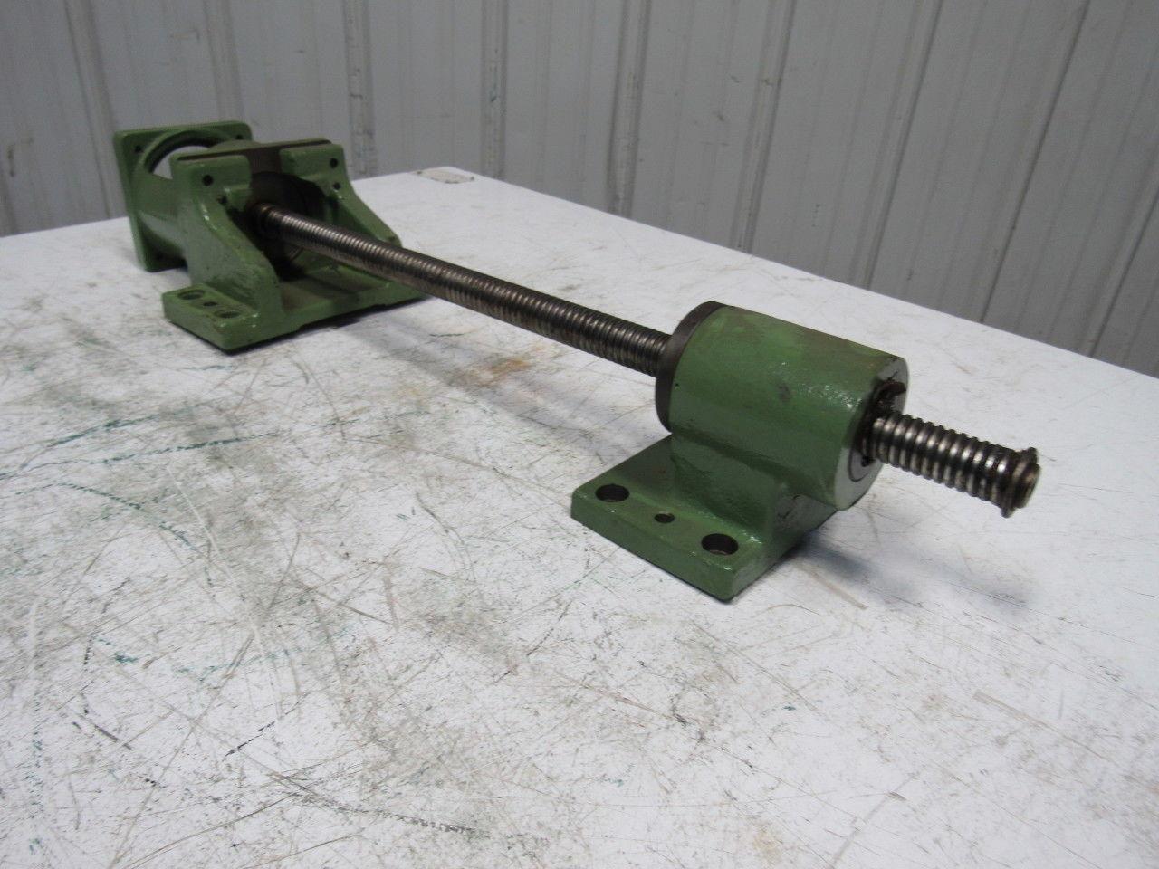 Soldick Model FS-4F Axis CNC 28-3/4" Ballscrew Assembly Screw & Nut
