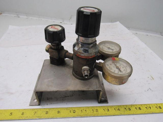Concoa 6012324-01-320 Dual-stage Regulator Compressed Gas Regulator