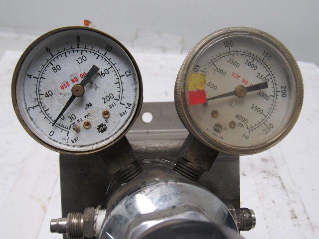 Concoa 6012324-01-580 Dual-stage Regulator Compressed Gas Regulator