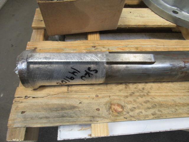 Jervis B Webb D 600RH 150:1 Ratio Right Hand Spline Gear Input Gearbox W/ Shaft