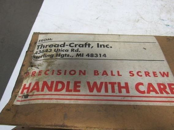 Thread -Craft Ball Screw Assembly 2.25" Dia .500 RH One Start 22.75" OAL