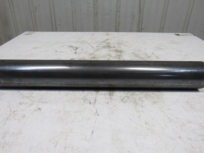 Heavy Duty Conveyor Gravity Roller 27"BFx3-1/2"Dia. Steel 1-1/16" Hex W/Shaft