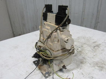 Rexroth 4WEH22W71/6EW110N 4/3 Way 110V Solenoid Directional Valve Manifold