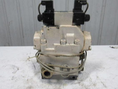 Rexroth 4WEH22W71/6EW110N 4/3 Way 110V Solenoid Directional Valve Manifold