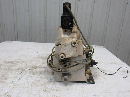 Rexroth 4WEH22W71/6EW110N 4/3 Way 110V Solenoid Directional Valve Manifold