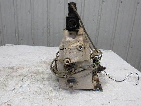 Rexroth 4WEH22W71/6EW110N 4/3 Way 110V Solenoid Directional Valve Manifold