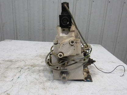 Rexroth 4WEH22W71/6EW110N 4/3 Way 110V Solenoid Directional Valve Manifold