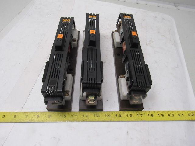 EFEN S730 100A 600V Ceramic Fuse Block Holder 1 Pole Lot of 3