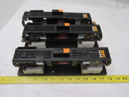 EFEN S730 100A 600V Ceramic Fuse Block Holder 1 Pole Lot of 3