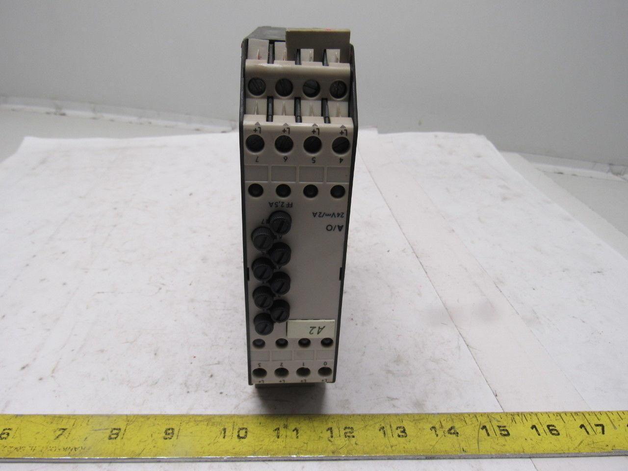 Siemens Simatic S5-110 6ES5 410-7AA11 Relay Module Assembly Card