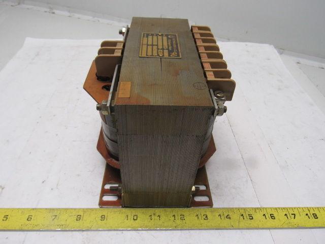 Rathgeber ET-1000 750Va Transformer 490/225V Primary 110V Secondary 60Hz