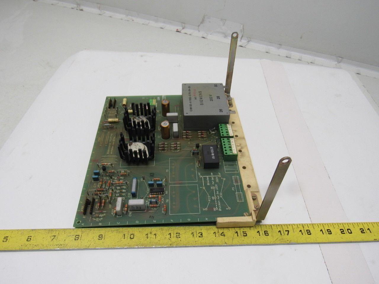 Siemens C98043-A1001-L5 09 Circuit Board Card PLC