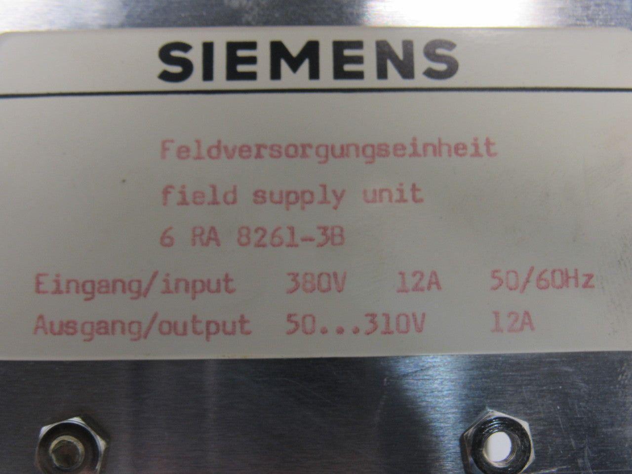Siemens 6 RA 8261-3B Field Supply Unit  Card
