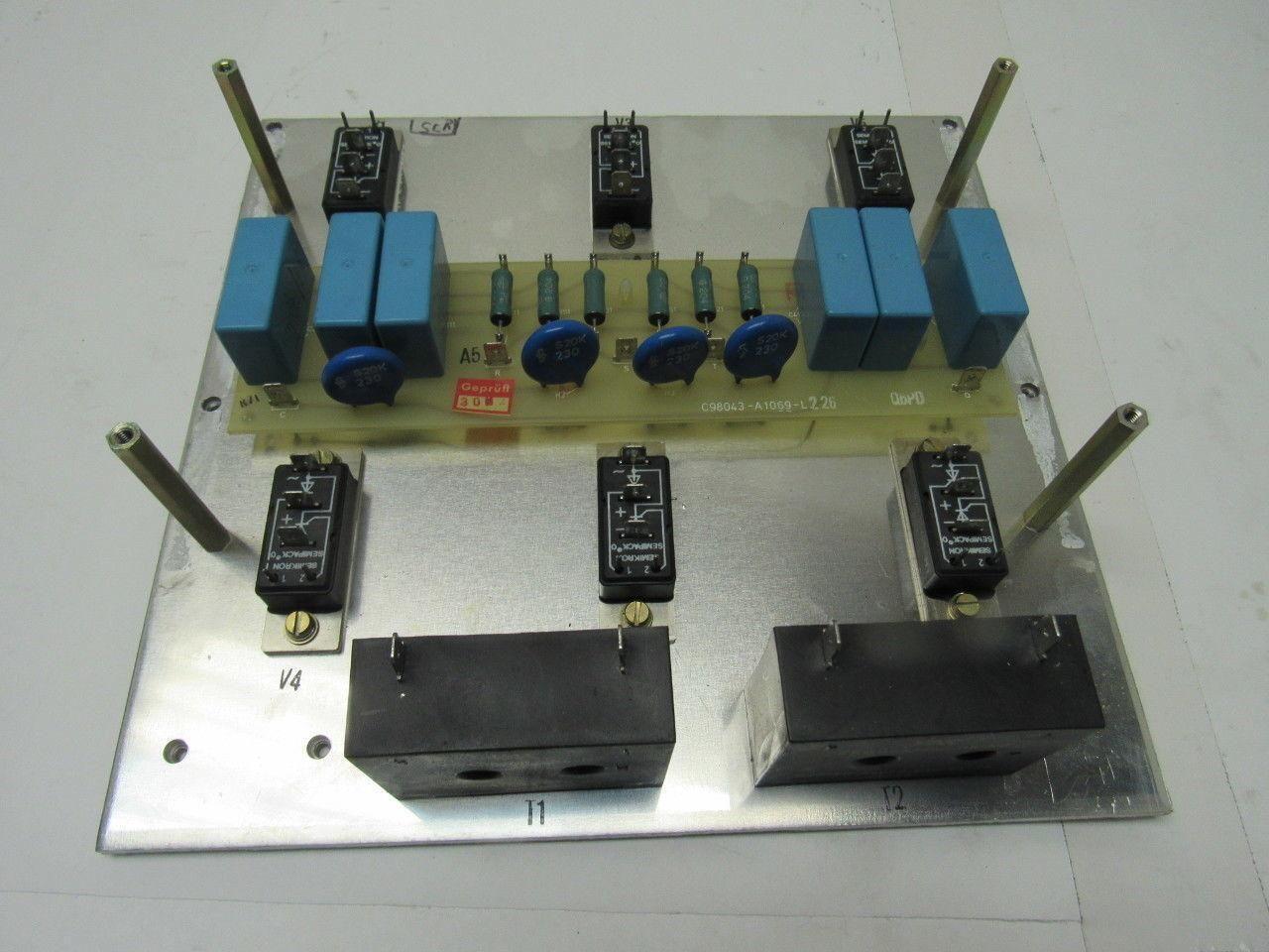 Siemens C98043-A1069-L226 Board Assembly PLC