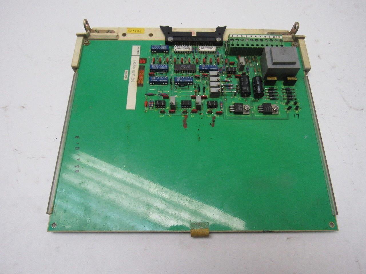 Siemens E88310-W793-Z02 Circuit Board Assembly PLC