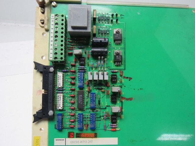 Siemens E88310-W793-Z02 Circuit Board Assembly PLC