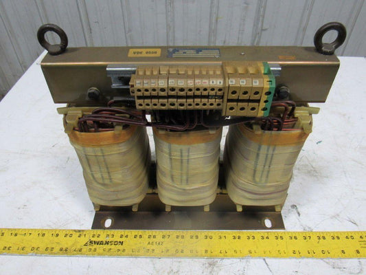 Trafobau Schuster DK-3702 11.6 KVA Transformer 440V Primary 15 190V Secondary