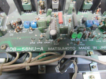 Sodick SDU-354NU Motor Drive Panel From A FS-A4F