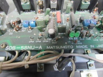 Sodick SDU-354NU Motor Drive Panel From A FS-A4F