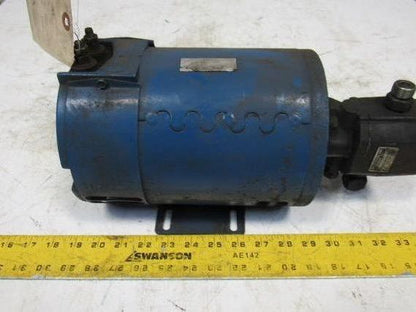 Clark P56SD700 Forklift Electric Motor 36/48VDC W/Barns 6392 Hydraulic Pump