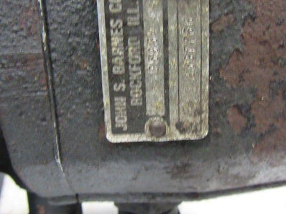 Clark P56SD700 Forklift Electric Motor 36/48VDC W/Barns 6392 Hydraulic Pump