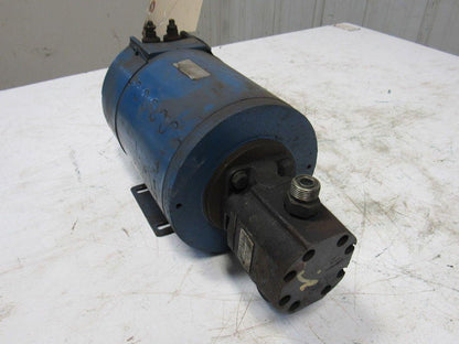 Clark P56SD700 Forklift Electric Motor 36/48VDC W/Barns 6392 Hydraulic Pump