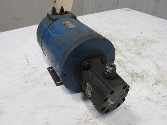 Clark P56SD700 Forklift Electric Motor 36/48VDC W/Barns 6392 Hydraulic Pump