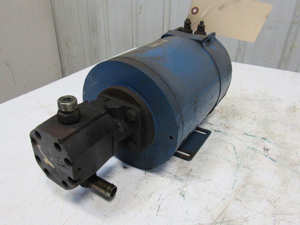 Clark P56SD700 Forklift Electric Motor 36/48VDC W/Barns 6392 Hydraulic Pump