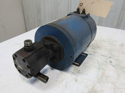 Clark P56SD700 Forklift Electric Motor 36/48VDC W/Barns 6392 Hydraulic Pump